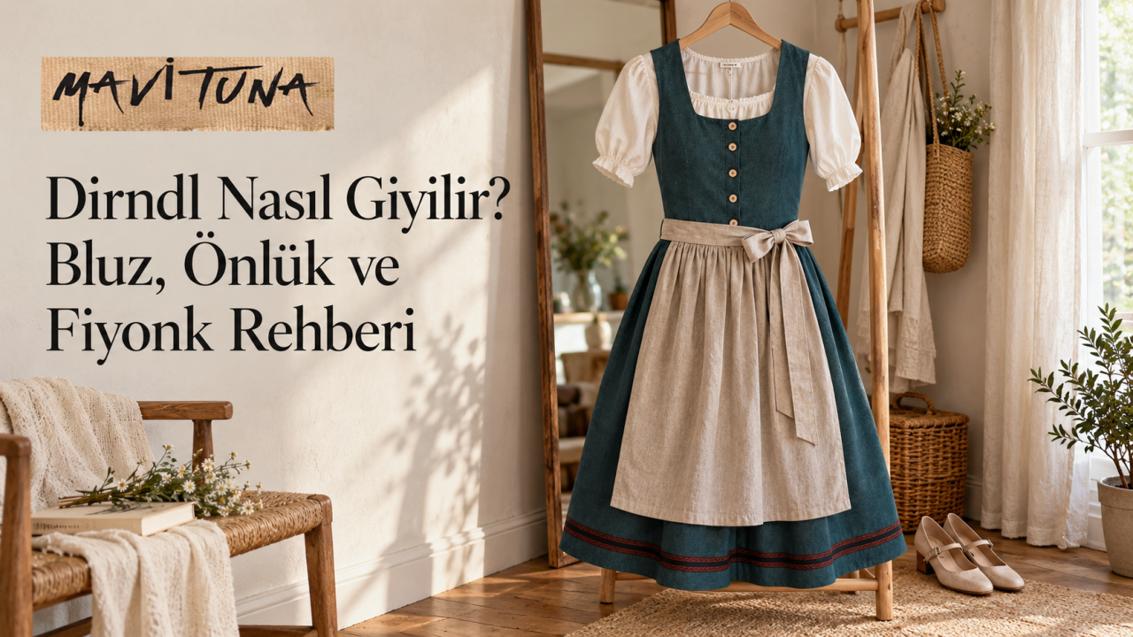 Dirndl Nasıl Giyilir? Bluz, Önlük ve Fiyonk Rehberi