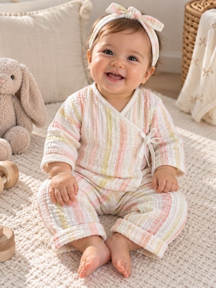 Honey Alt - Üst İki Parçalı Bebek Takım